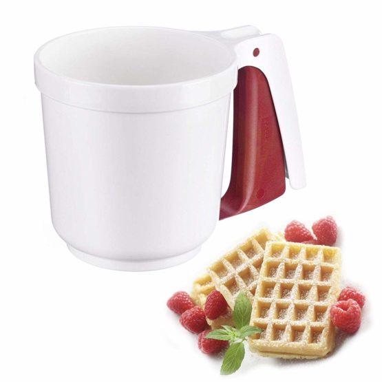 Westmark Flour And Icing Sugar Shaker, With Handle, Plastic, White/Red, 32142270