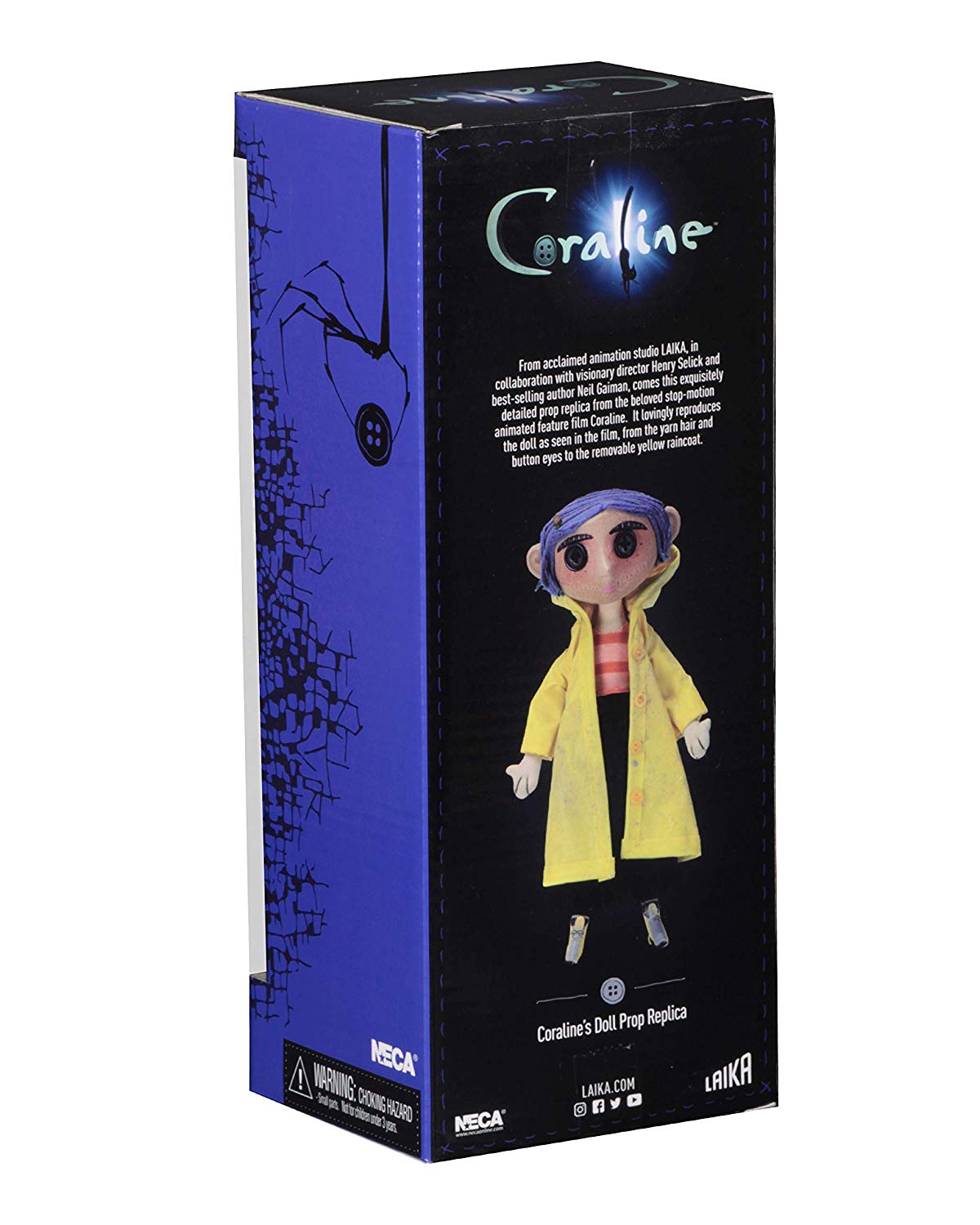 NECA Star images 49501.0 Coraline 10" Doll, Yellow, 10 inches - Image 4