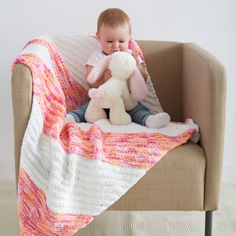 Bernat Baby Blanket Yarn 300g - Peachy - Image 4