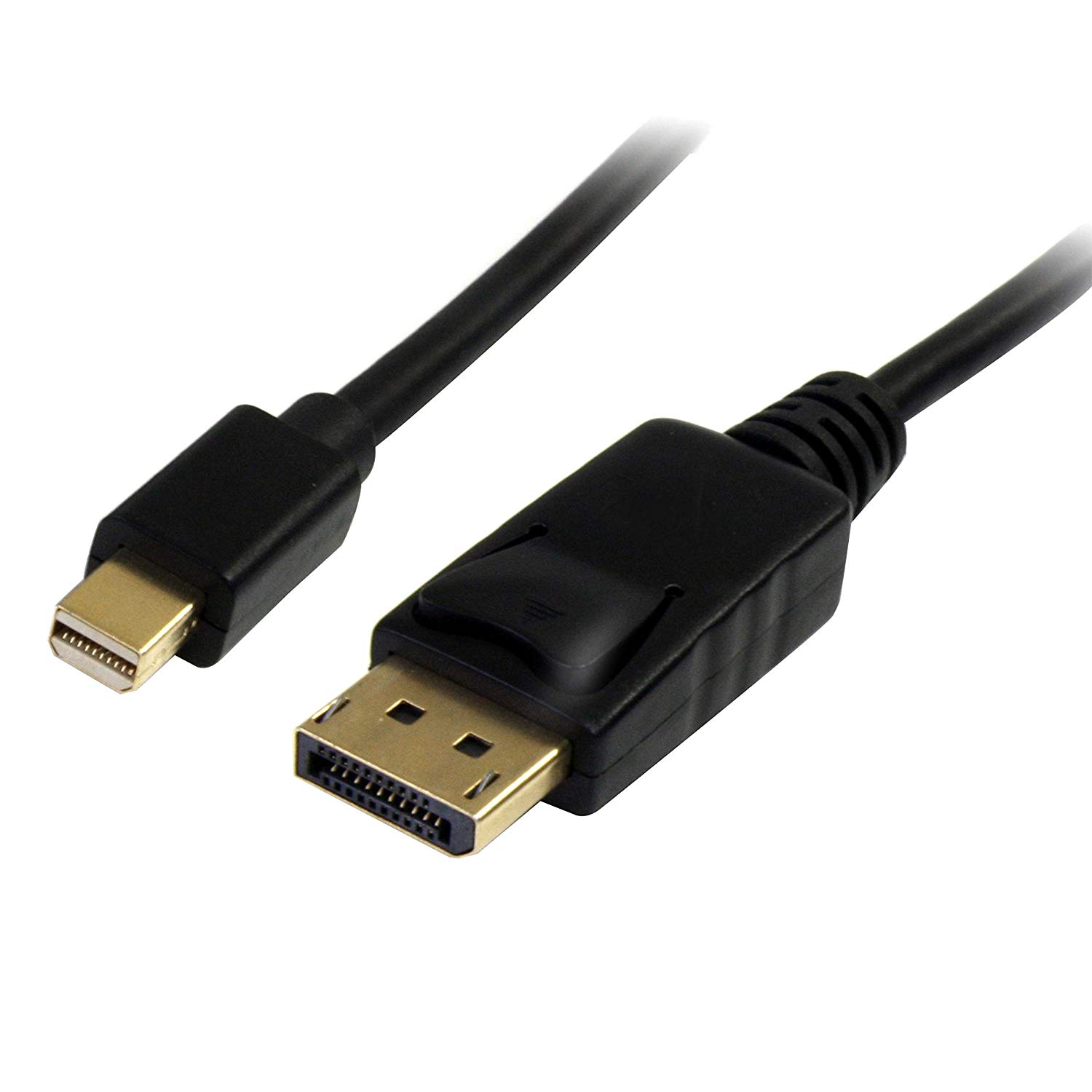 StarTech.com MDP2DPMM2M 2 m Mini DisplayPort to DisplayPort Cable, M/M, mDP to DP 1.2 Adapter Cable