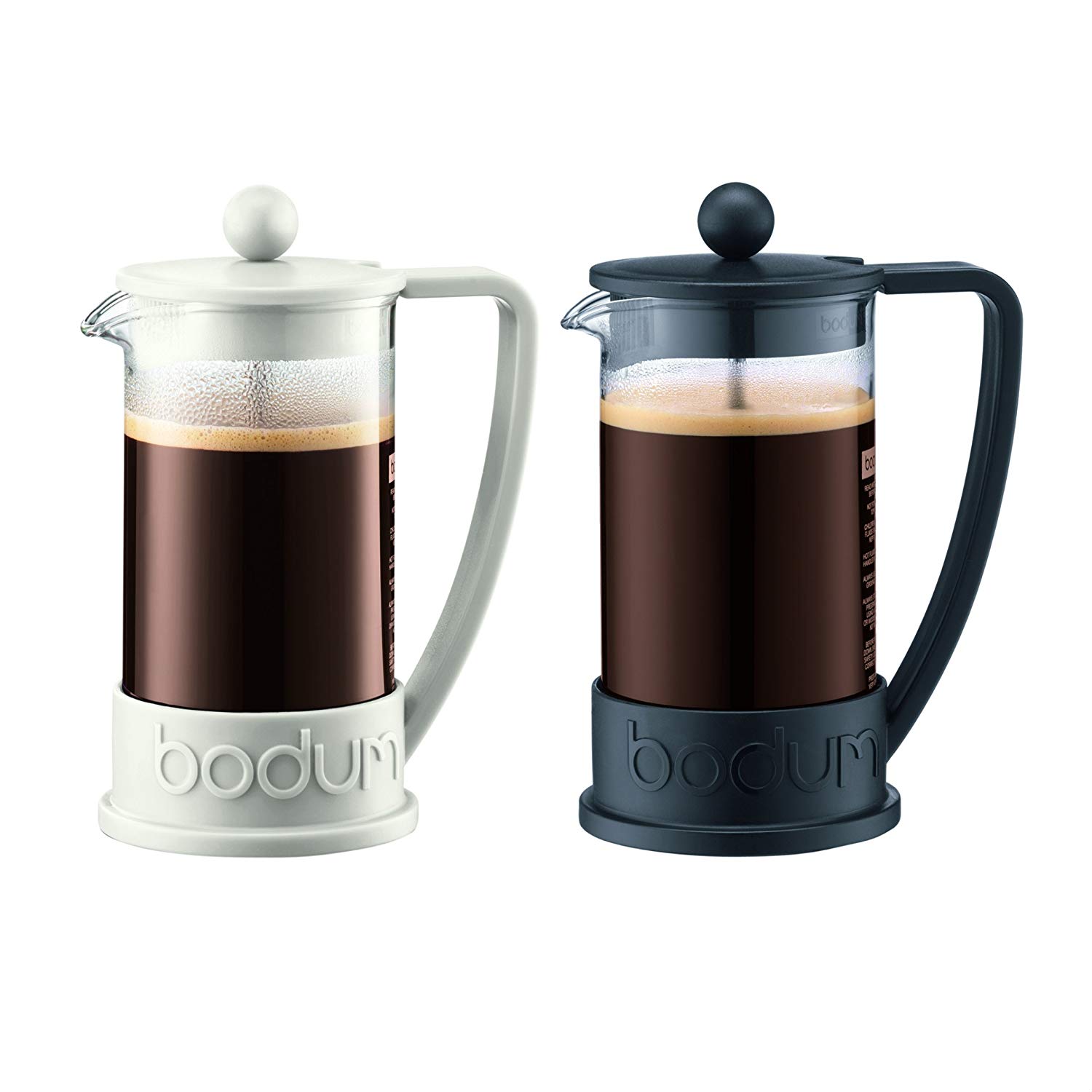 BODUM Brazil 3 Cup French Press Coffee Maker, Off White, 0.35 l, 12 oz, 3 Cups - Image 3