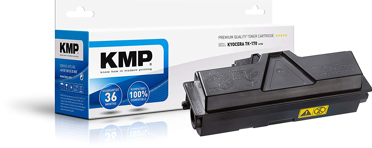 KMP K-T23 Toner Cartridge for Kyocera TK170 (1TO02LZ0NL0) Black