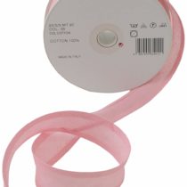 Inastri 25/5/5 mm Cotton Bias Binding, Pink