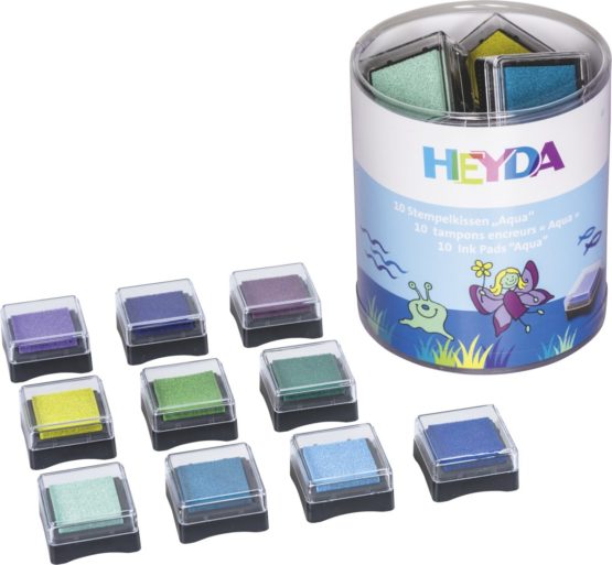 Baier & Schneider Stamp Pad Set, 30 x 30 cm, Aqua - Image 2