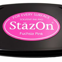 Tsukineko StazOn Stamp Pad, Fuchsia, SZ000082