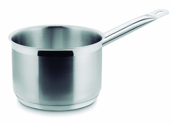 LACOR Eco-Chef Deep Saute Pan, Stainless Steel, Silver, 18 x 12 cm