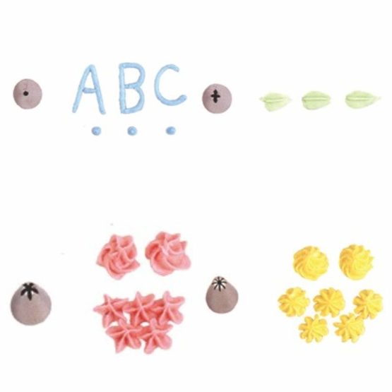 KitchenCraft MasterClass Biscuit Making and Icing Set for Cake Decorations, 22 Pieces - Image 4