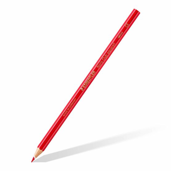 Staedtler 144 10NC24 Noris Club Aquarell Watercolour Pencils Plus Paint Brush, Assorted Colours, Pack of 24 - Image 2