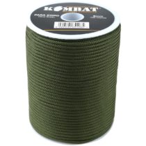 Kombat UK Lightweight Unisex Outdoor Paracord Reel available in Olive Green - 100 Metre
