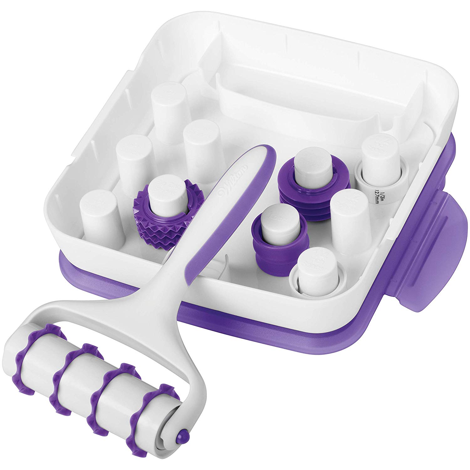 Wilton Fondant Cutter Set, 24 pieces plus storage case, 1907-1019