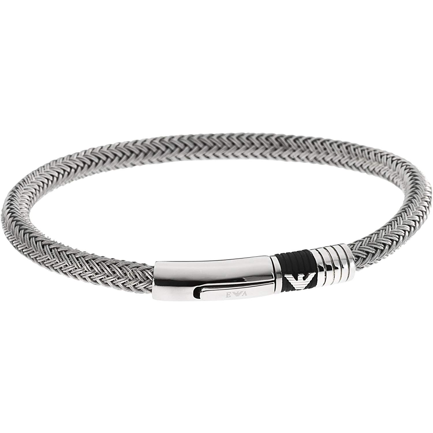 Emporio Armani Men's Bracelet19cm EGS1623040, Silver, 19.5cm