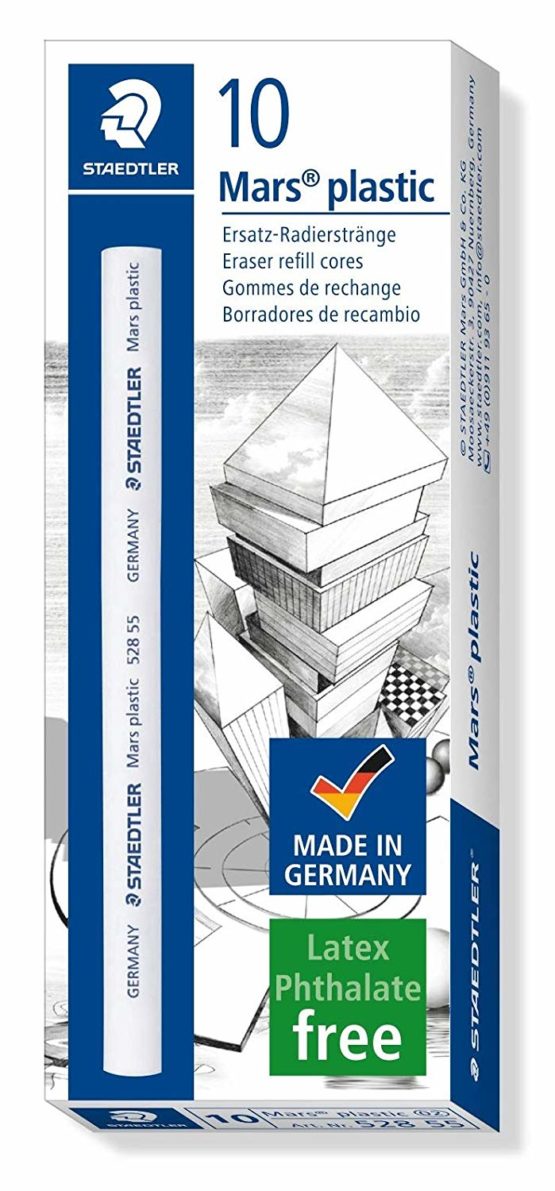 Staedtler Mars Plastic Eraser Holder Refill (pack of 10)