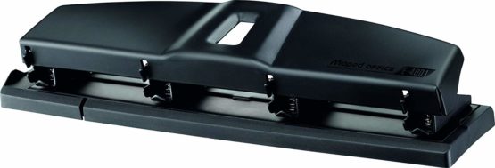 Maped Office Essentials Four Hole Metal Hole Punch, 28 cm