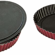 IBILI Fruit Tart Mould Venus 24 cm, Steel, Red