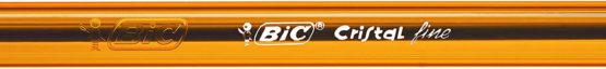 BIC Cristal Fine Ballpoint Pen Pack of 4 black - Image 4