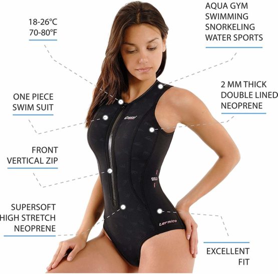 Cressi Women's Termico Premium Ultraspan 2 mm Swimsuit - Image 2