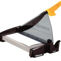 Fellowes Fusion A4 Paper Guillotine, graphite, silver, yellow