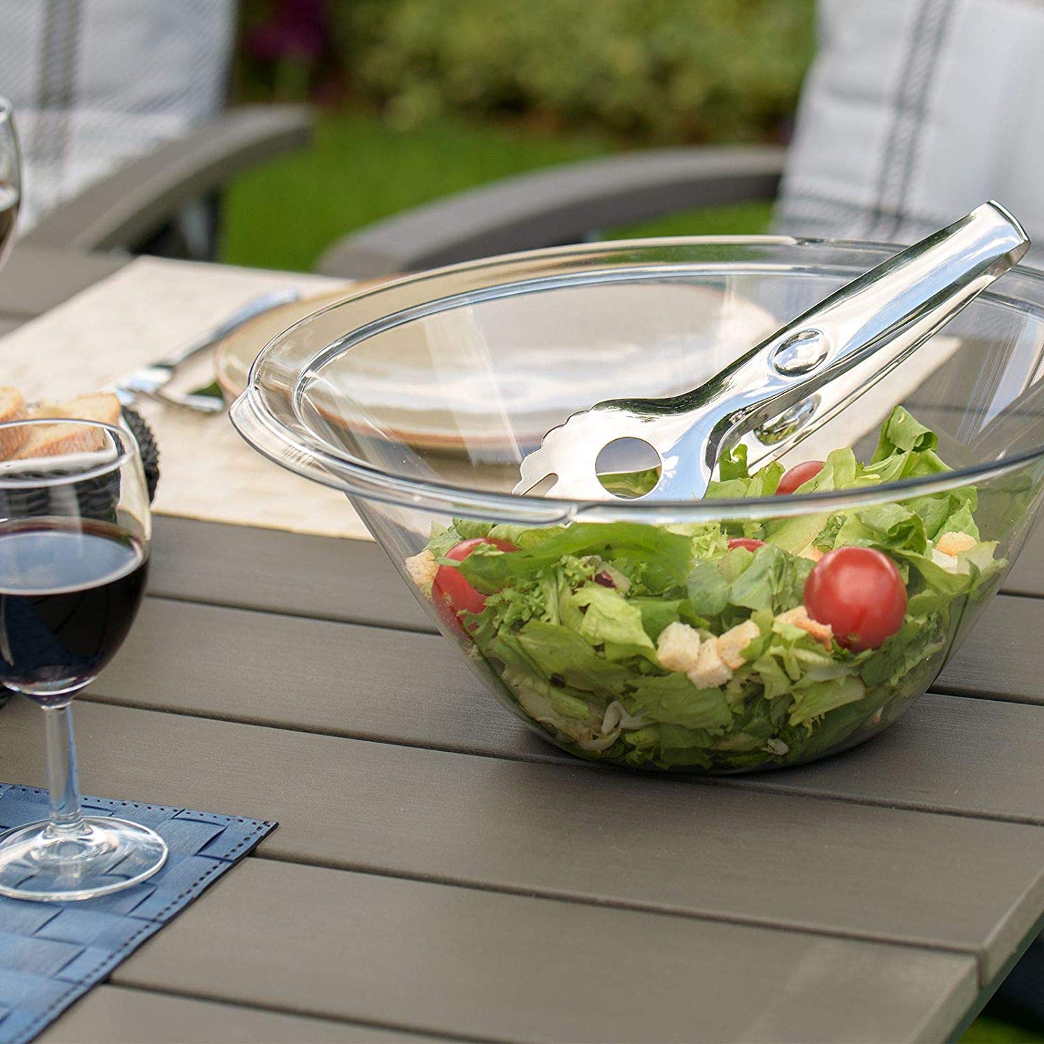 Westmark Greifling Stainless Steel Salad Tongs, 22 cm - Image 4