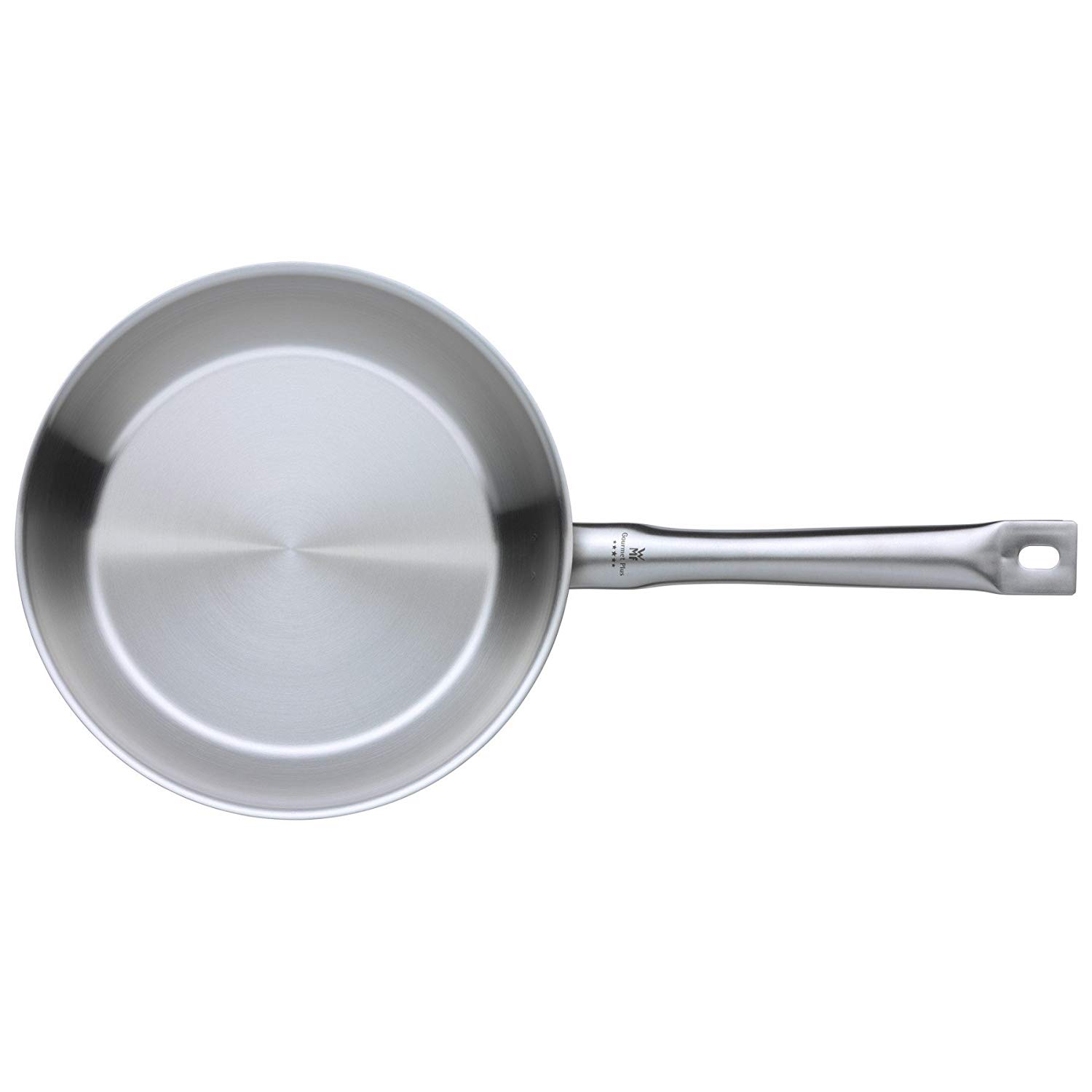 WMF Gourmet Plus 28 cm Frying Pan - Stainless Steel, Silver, 28cm - Image 2