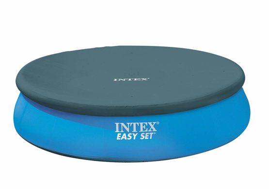 Intex 8-Ft Easy Set Pool Cover, blue - Image 4