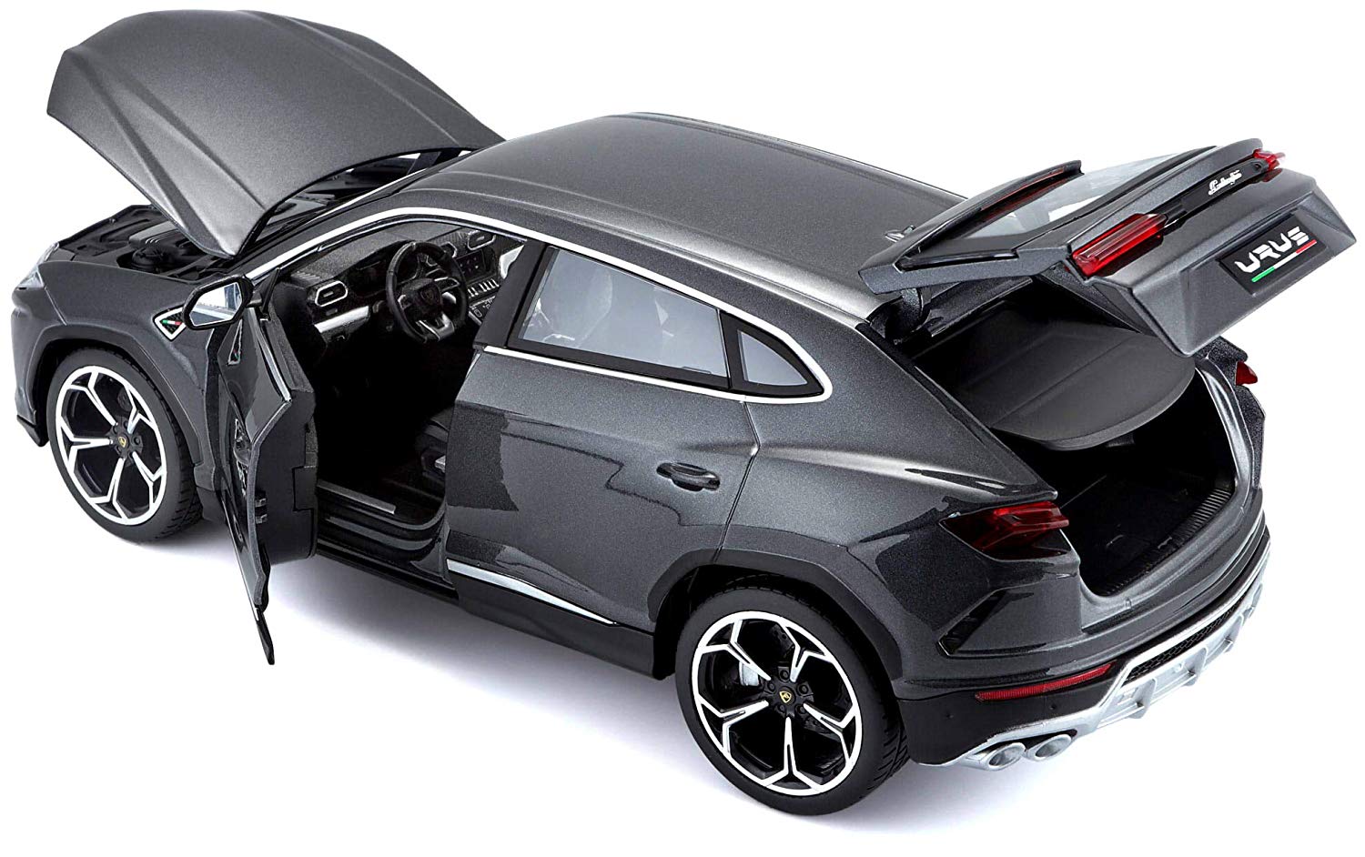 Bburago 1811042Y 1:18 Lamborghini Urus, Yellow, 25 cm - Image 3