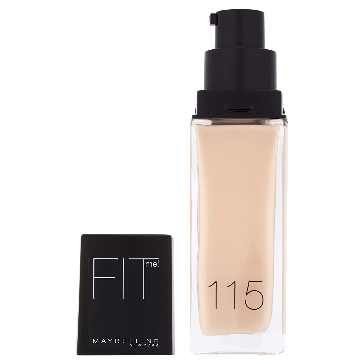 Maybelline Fit Me Liquid Foundation, 115 Ivory - Image 2