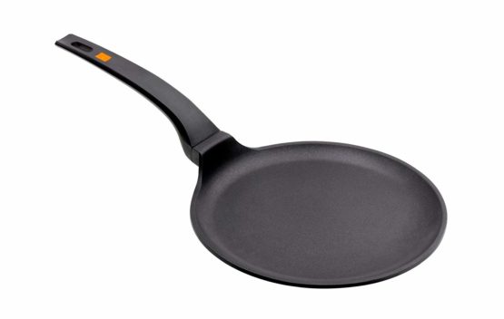 Braisogona Efficient Aluminium Crepiere, 26 cm, Cast, Black, 30 x 26 x 30 cm
