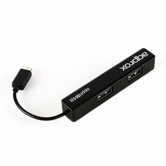 APPROX USB 2.0 4 Port Hub for Tablets - Black - Image 4