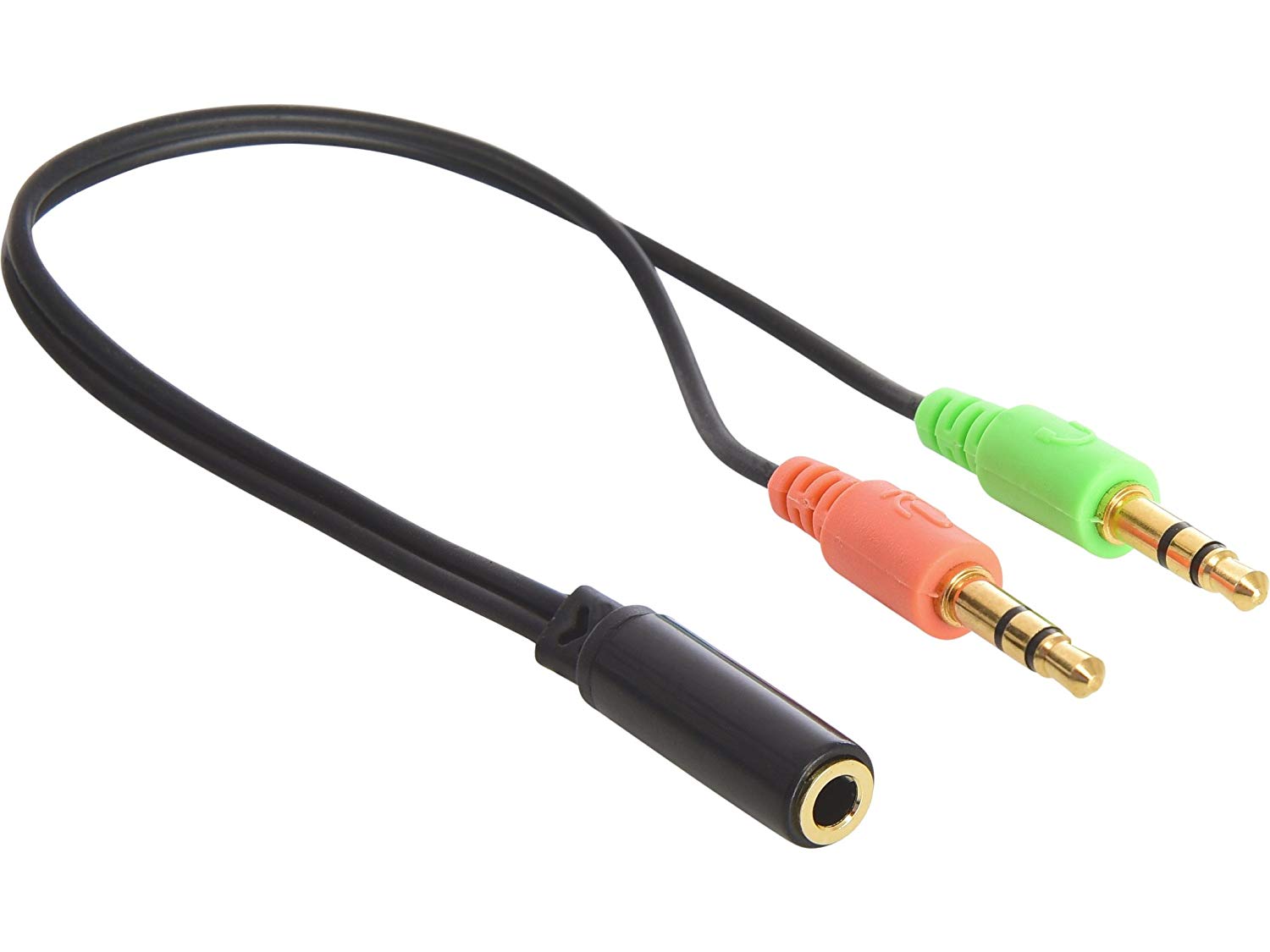 Sandberg Mobile to PC Headset Converter, Black