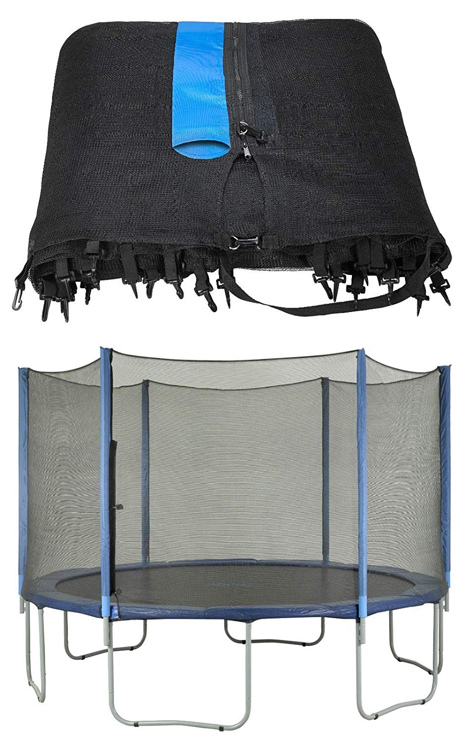 Upper Bounce Trampoline Replacement Enclosure Safety Nets, Installs