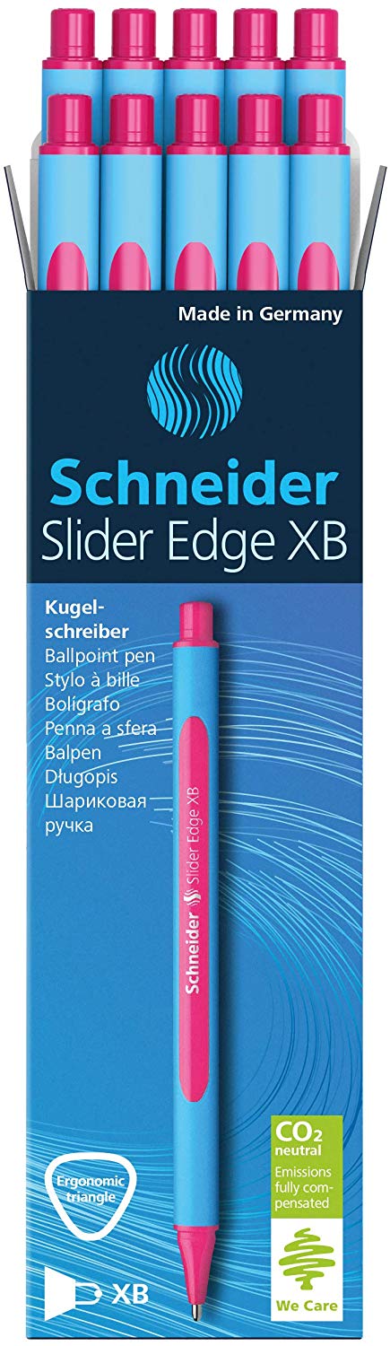 Dlugopis Schneider Slider Edge rózowy 10 sztuk, 152209, 1 count (Pack of 10) - Image 2