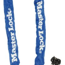 Master Lock Bike Chain Lock [Key] [90 cm Chain] [Blue] 8391EURDPROCOLB - Ideal for Bike, Electric Bike, Mountain Bike, Road Bike, Folding Bike