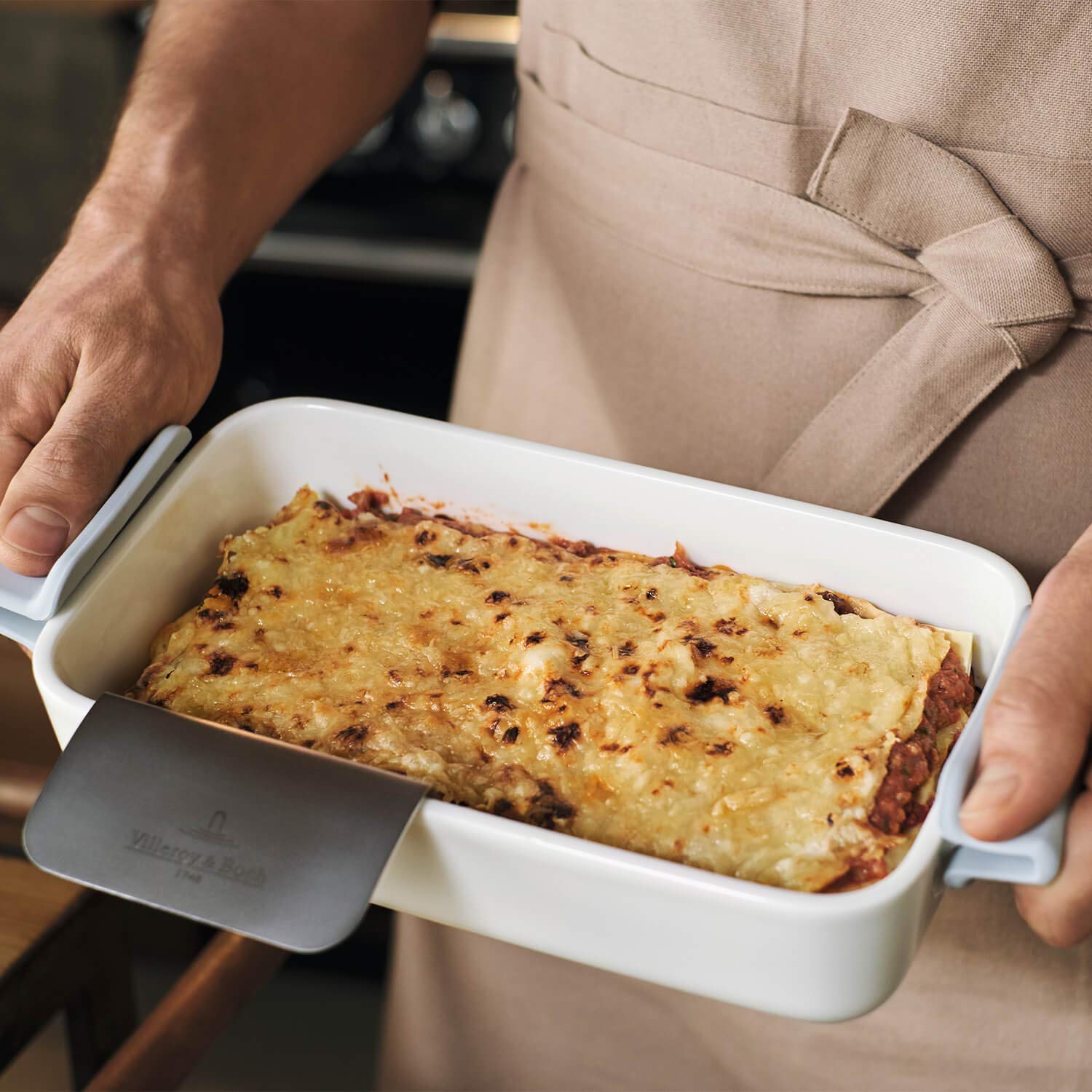 Villeroy & Boch Clever Cooking Rectangular Baking Pan, 24 x 14 cm, Premium Porcelain, White - Image 4