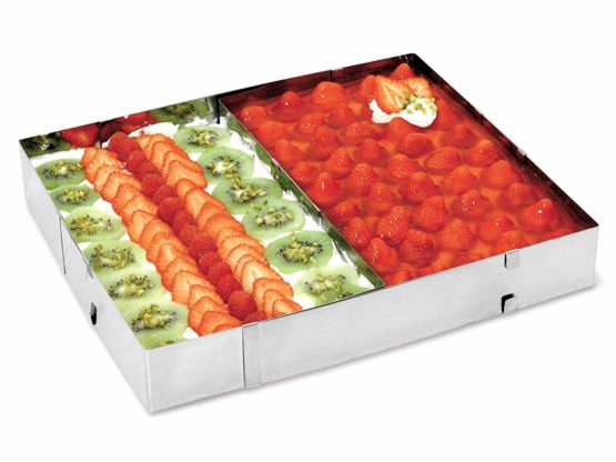 CHG 9754-00 Baking Tray with Divider Height: 5 cm Length and Width can be Adjusted - Image 3