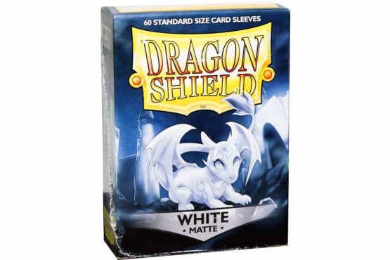 Arcane Tinmen ApS ART11205 Sleeves: Dragon Shield Matte White (60) Weiß Card Game, One size - Image 2