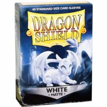 Arcane Tinmen ApS ART11205 Sleeves: Dragon Shield Matte White (60) Weiß Card Game, One size