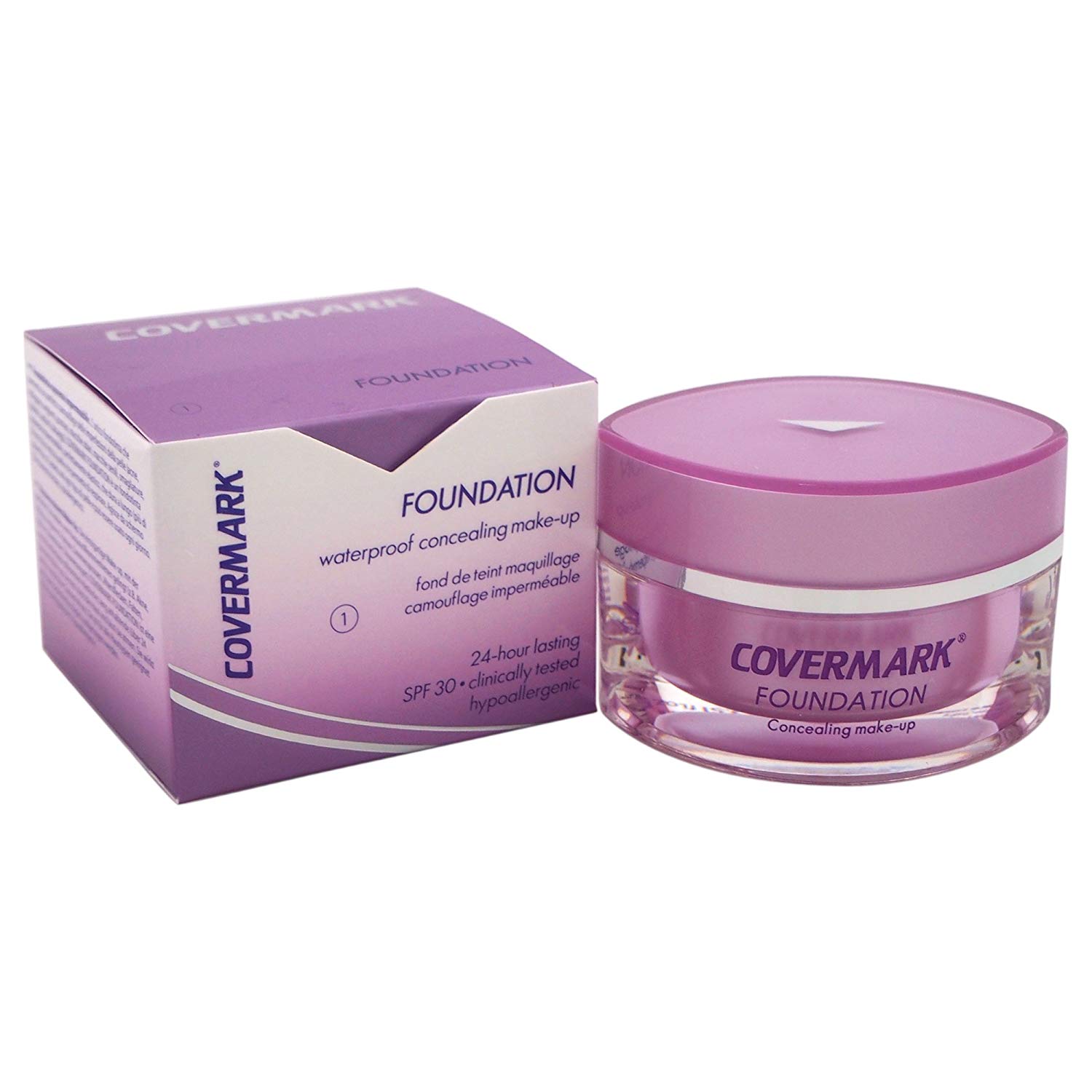 Covermark Shade 1 Foundation, 2CM-F-2978716, 1 count (Pack of 1)
