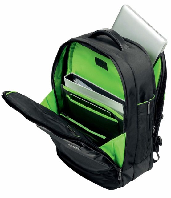 Leitz 60880095 Smart Traveller 17.3-Inch Backpack - Black - Image 4