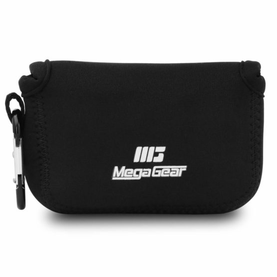 MegaGear "Ultra-Light" Neoprene Camera Case, Bag, Protective Cover for Canon PowerShot SX720 HS, SX710 HS, SX700 HS, SX170 IS, G16, G15, SX160 IS, Sony Cyber-shot DSC‑HX60V, DSC-HX50V (Black) - Image 2
