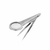 Modelcraft Magnifier Tweezers, Silver