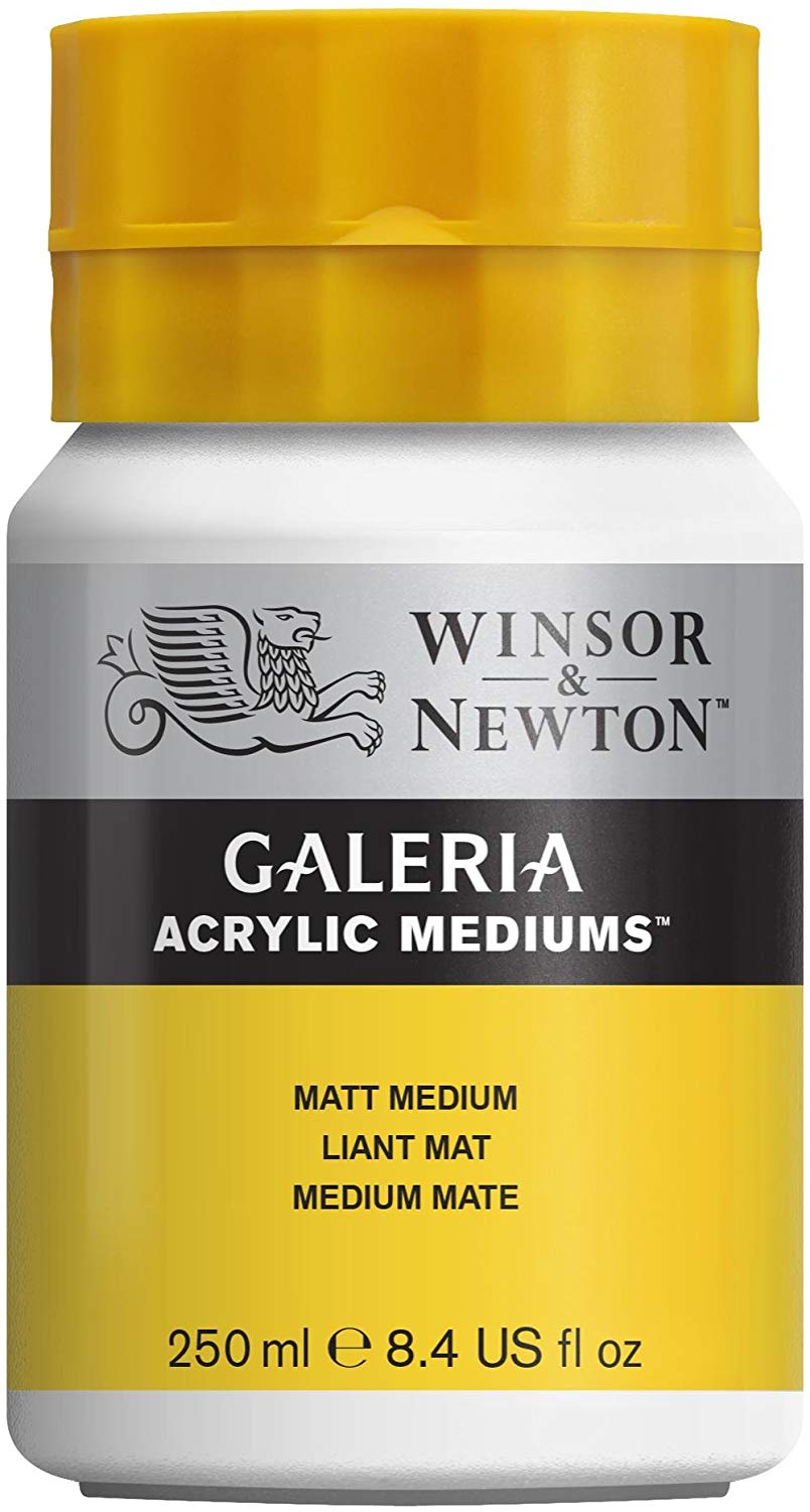 Winsor & Newton 3040821 Galeria Matt Medium - 250ml, 250 ml (Pack of 1)