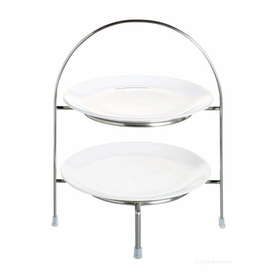 ASA stainless steel plate stand, 21 x 21 x 28 cm, 99200950