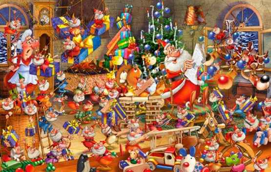 Piatnik 5379 "Ruyer - Santa Claus Puzzle (1000-Piece) - Image 3