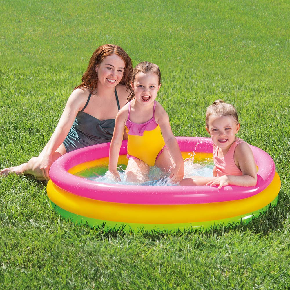 INTEX John Adams Leisure 45-inch Sunset Glow Pool, Multi-coloured, Unica - Image 2
