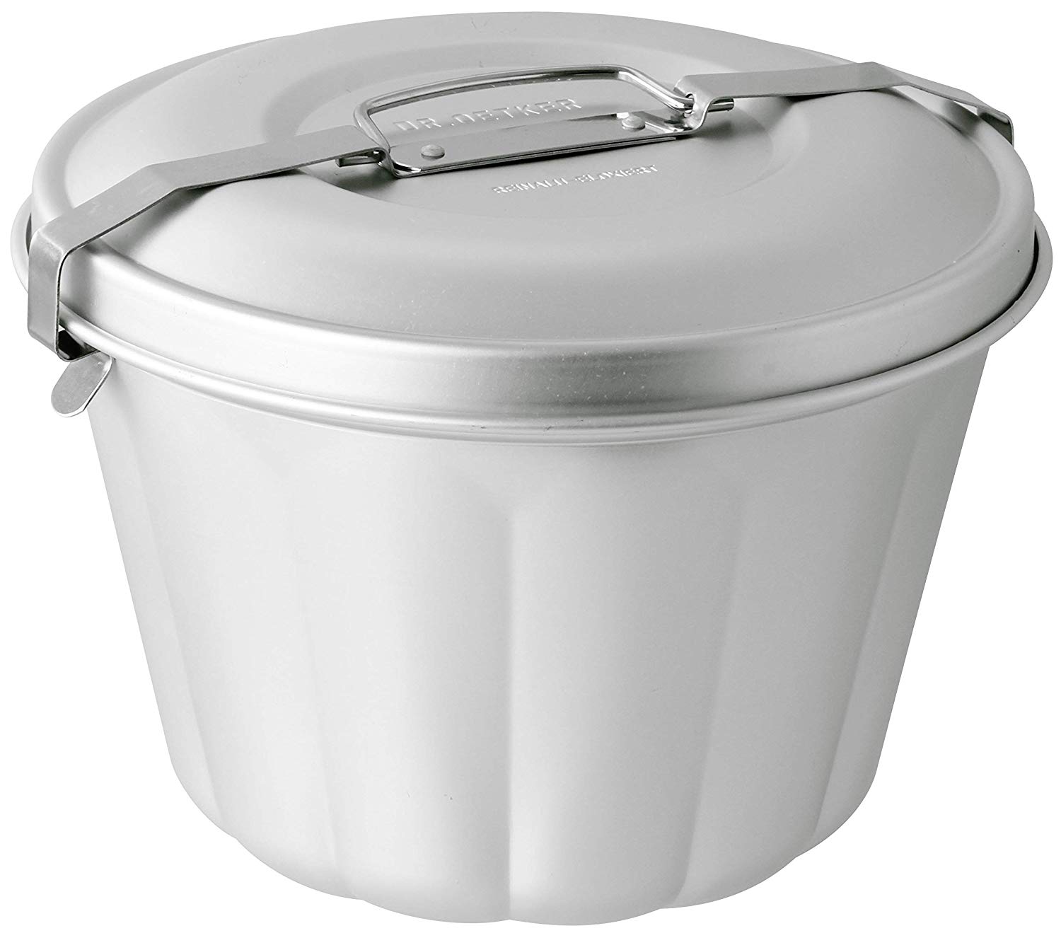 Dr. Oetker Baking Friends Classic Water Bath Mould 2.5 L, Silver - Image 2
