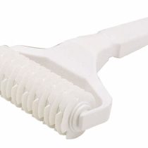 KitchenCraft Lattice Pastry Cutter Wheel, Plastic, White, 21 x 13 cm