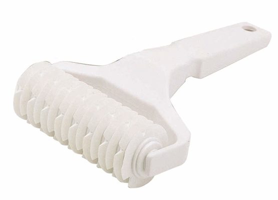 KitchenCraft Lattice Pastry Cutter Wheel, Plastic, White, 21 x 13 cm