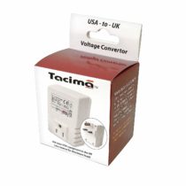 Tacima SC5474W/BP Step Down Voltage Convertor,230/240 Volts down to 110/120 Volts – Maximum Load 50VA (Approximately 50Watts)