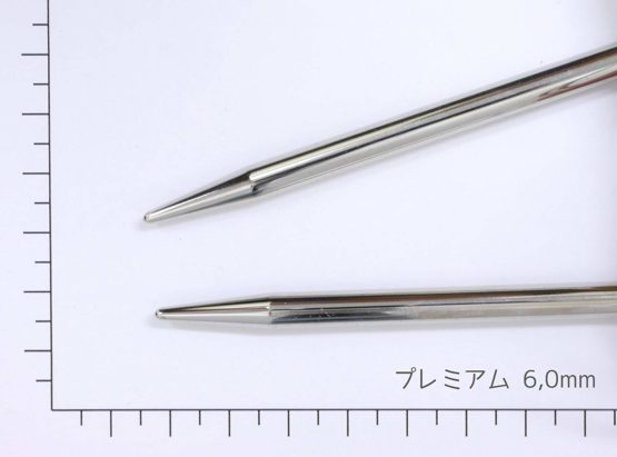 Addi Circular Knitting Needle, Metal, Silver, 40cm x 6mm - Image 2