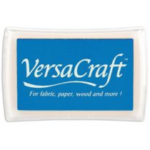 Tsukineko Versacraft Ink Pad, Cerulean Blue